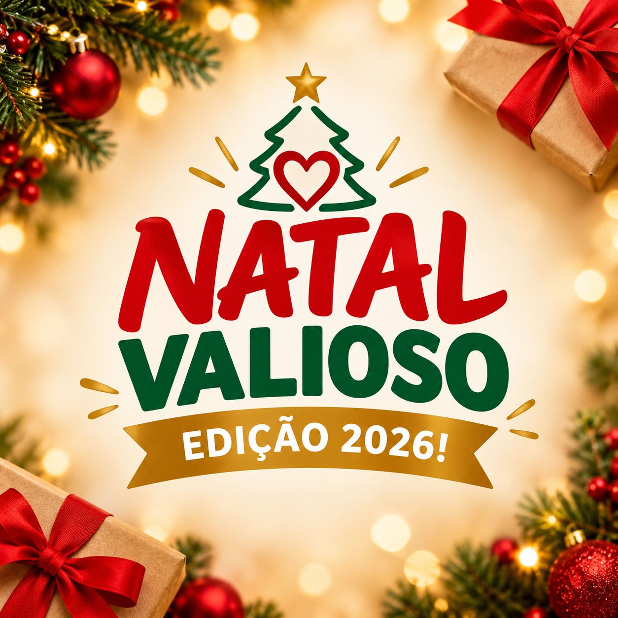 🎄❤️ NATAL VALIOSO — EDIÇÃO 2026!